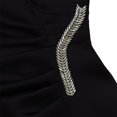 thumbnail image 3 of Women's V Neck Cap Sleeve Casual Work Bodycon Cocktail Party Pencil Midi Dress, 3 of 8
