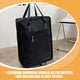 thumbnail image 5 of PTOOTP Maleta plegable de gran capacidad, bolsa de viaje para guardar ropa, bolsa de lona portátil, 5 of 7