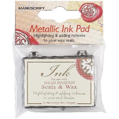 Decorative Seal Metallic Ink Pad-Gold