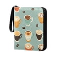 thumbnail image 4 of ALAZA Coffee with Love Trading Card Binder 4 Pocket Cards Collection Album 400 Folder Holder, 4 of 6