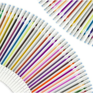 ColorIt Glitter Gel Pens For Adult Coloring Books 96 Pack - 48  Premium Quality Glitter Pens and Glitter Markers for Adult Coloring with 48  Matching Refills (96 Count Glitter Gel Pens) : Office Products