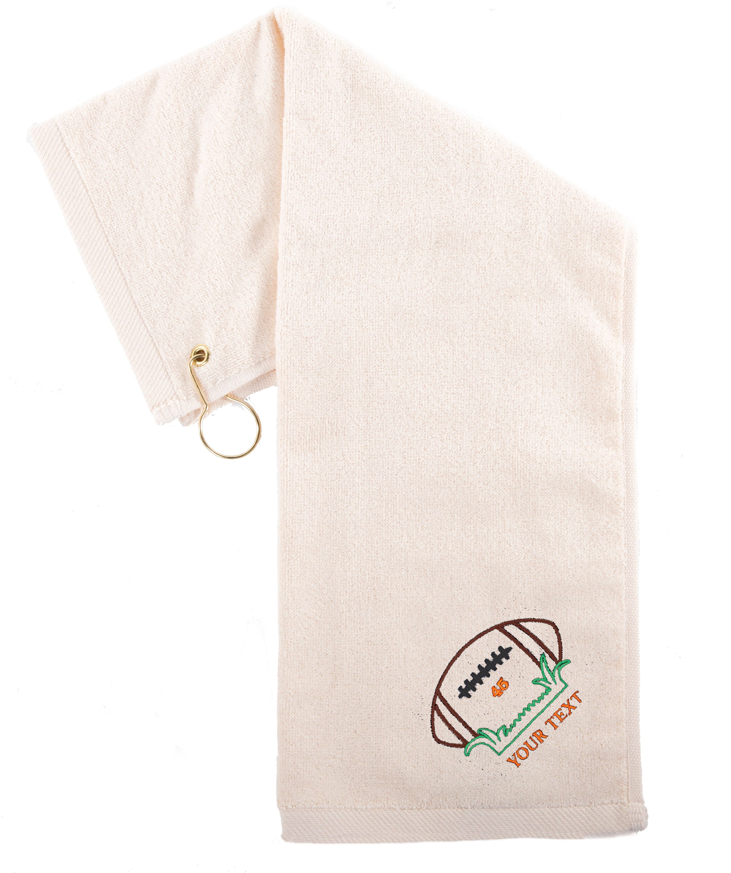 Custom Embroidered Football Towels, Wholesale Football Cooling Towels
