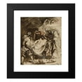 thumbnail image 2 of Anthony van Dyck 12x14 Black Modern Framed Museum Art Print Titled - The Entombment (1617-1618), 2 of 5