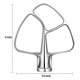 thumbnail image 5 of Accesorio batidor plano de acero inoxidable para batidora KitchenAid 4.5-5QT K45SS KSM75, 5 of 8