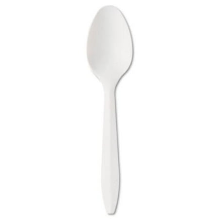 - Boardwalk White Mediumweight Polypropylene Teaspoon, 1000 count