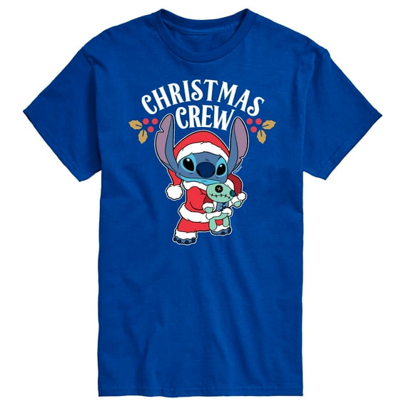 Lilo & Stitch - Christmas Crew - Men's Short Sleeve Graphic T-Shirt