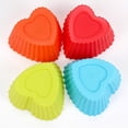 thumbnail image 2 of Transemion 6 Pieces Cake Mold Household Kitchen Dessert Making Tool Biscuit Shaping Device Cakes Decorating Tools Pastry Mould color random 1Set, 2 of 5