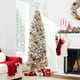thumbnail image 2 of Lápiz flocado Christmas Tree Best Choice Products de 12 pies, 2 of 8