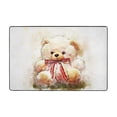 thumbnail image 4 of XMXY Area Rugs Doormat Outdoor Entrance, Teddy Bear Sitting Facecloth Non-slip Floor Mat Rug for Living Room Kitchen Sink Area Indoor,72"x48", 4 of 9