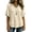 Beige, variant on Fringe Boho Tops for Women Casual Cotton Linen Distressed V Neck Short Sleeve Blouses Gauze Raw Edge Hem Shirts