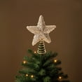 thumbnail image 4 of Mecorevxz Christmas Decorations Christmas Star Tree Topper 7 Inch Star Tree Topper Decoration Christmas Decor for Xmas Ornaments Holiday Party Indoor Home, 4 of 7