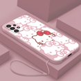 thumbnail image 1 of Hello Kitty Art Phone Case For Samsung Note 8 9 10 20 Plus Lite Ultra A32 A52 A52S A72 A02 A22 Lite Liquid Rope Funda Cover Capa Gift Festivals, 1 of 7