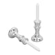 thumbnail image 1 of Candelabros en Miniatura ANGGREK 2 Piezas Para Casa de Muñecas, 1 of 8