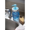 thumbnail image 4 of Jarware Tapa De Bomba De Jabón Para Tarros Mason De Boca Regular, Color Azul, 4 of 5