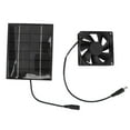 thumbnail image 4 of Solar Panel Fan, Exhaust Fan Durable 6V  For Greenhouse, 4 of 8