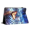 thumbnail image 5 of Feishell for Samsung Galaxy Tab S6 Lite 10.4" 2020 Smart Case,Auto Wake/Sleep Slim Colorful Pattern PU Leather Flip Folio Stand Card Slots Wallet Case Cover with Pencil Holder,Wave Butterfly, 5 of 12