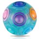 thumbnail image 1 of Magic Rainbow Ball Fidget Ball Speed Puzzle Ball Cube Brain Teasers Juguete educativo Relleno de medias para niños adultos oso de fresa Electrónica, 1 of 4