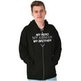thumbnail image 5 of US Air Force Hero Airman Brother Zip Up Hoodie Men's Women's Brisco Brands S, 5 of 6