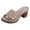 Khaki, variant on Platform Sandals for Women Chunky Block Heels Open Toe Leather Adjustable Buckle Slip on Comfortable Dressy Summer Party Shoes Blue Size 7