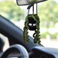 thumbnail image 4 of Clearance! Hand Crocheted Halloween Pendant Unique Polyester Wool Decor for Seasonal Charm Black Hangs,White, 4 of 9