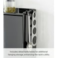 thumbnail image 6 of Yamazaki Home Concealable Spice Rack, Black, Steel, No Assembly, 6 of 7