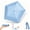 Blue, variant on Pencil Umbrella, Ultra Light Mini Travel Umbrella with Upf 50+ Sun Protection, Compact Pencil Pocket Parasol for Rain, Handbag, Commute, Beach, Hiking, Outdoor Use