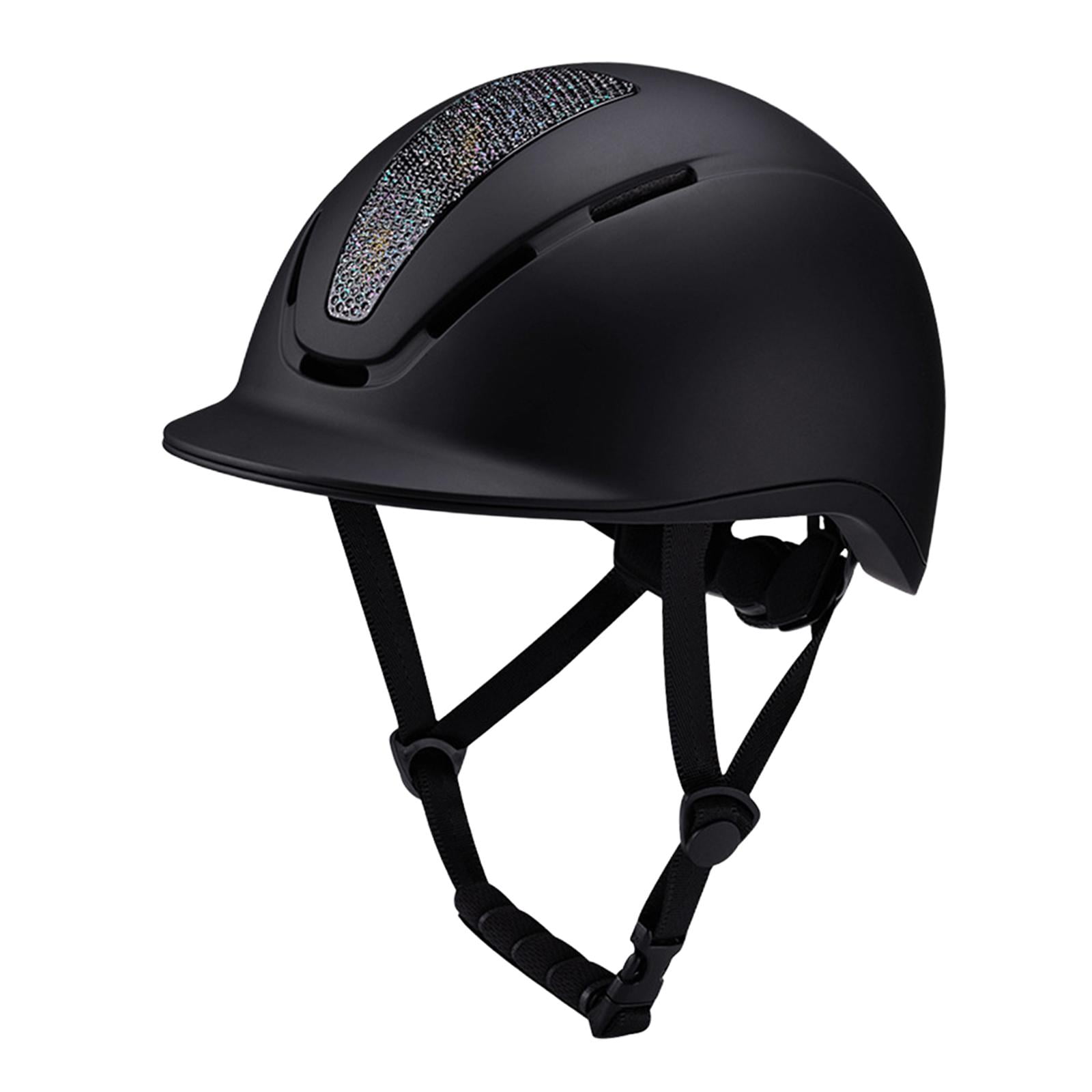 Equestrian Helmet Head Gear Cycling Helmet Adjustable Design PC EPS Material Suitable for Horseback Riders and Cyclists