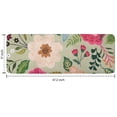 thumbnail image 7 of Vibrant Pioneer Flower Pattern Kitchen Rug Mat,Kitchen Runner Rugs Non Skid Washable,Decorative Kitchen Floor Mats for Kitchen,Sink,Laundry,17"x47.2", 7 of 7