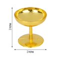 thumbnail image 3 of Efavormart 12 Pack | 2" Gold Party Favor Dessert Cups Wedding Treat Candy Dishes, 3 of 11