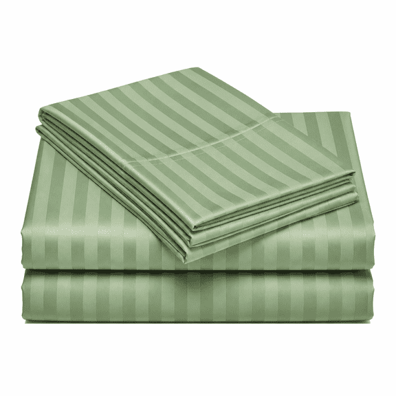 FURMORA 4-Piece 1200 Thread Count Egyptian Cotton Bed Sheet Set,King–Deep Pocket Egyptian Cotton Sheets