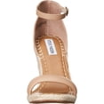 thumbnail image 3 of STEVE MADDEN Womens Pink Ankle Strap Comfort Submit Square Toe Wedge Buckle Espadrille Shoes 7 M, 3 of 4