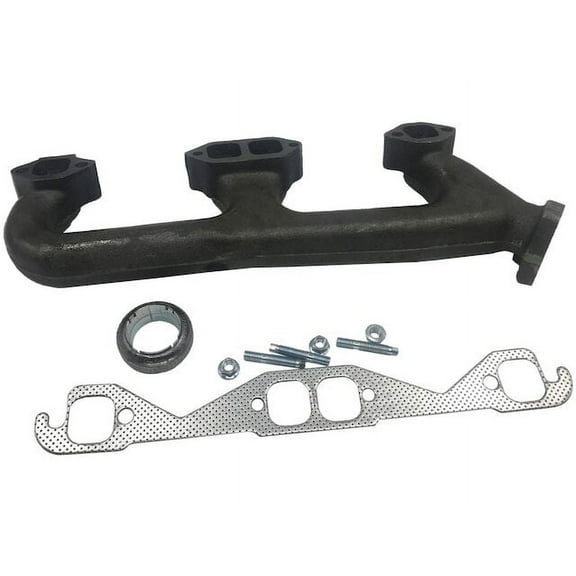 Right Exhaust Manifold - Compatible with 1996 - 1999 Chevy P30 5.7L V8 1997 1998