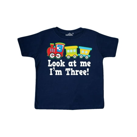 3rd Birthday Train Outfit Toddler T-Shirt