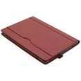 thumbnail image 5 of TYTX Compatible with MacBook Pro Leather Case 13 Inch 2016-2022 (A1989 A1706 A1708 A2159 A2289 A2251 A2338 M1 M2) Laptop Sleeve Protective Folio Book Cover,Wine Red, 5 of 5