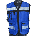thumbnail image 2 of Chaleco Industrial Brigadista Con Reflejante Textil Costados Abiertos, 2 of 4