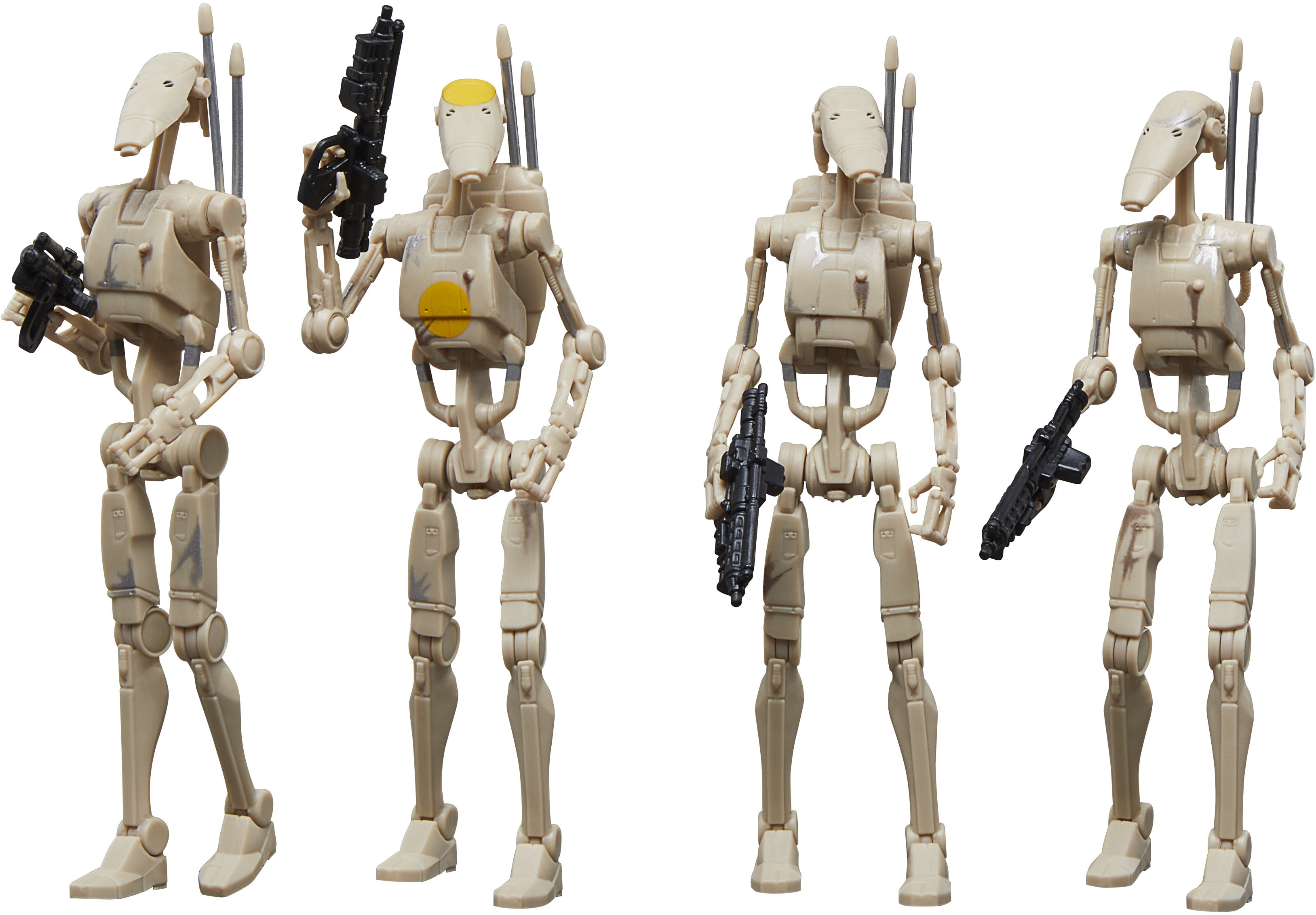 Star Wars: The Phantom Menace - Vintage Collection - Battle Droid Action Figure 4-Pack
