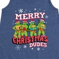 thumbnail image 3 of Teenage Muntant Ninja Turtle - Merry Christmas Dude - Toddler and Youth Girls A-line Dress, 3 of 5