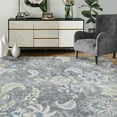 thumbnail image 2 of HOMERRY Gray Rugs 8' x 10' Area Rug Modern Floral Boho Carpet Large Area Rug for Living Room Bedroom Dining Room, 2 of 5