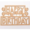 AOOOWER Happy Birthday Flower Metal Cutting Dies Stencil DIY