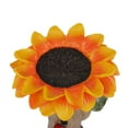 thumbnail image 5 of Desktop Ornament - Plastic Courtyard Decoration - Garden Bird Feeder Flower Decoration Resin Sunflower Bird Home Decor - 1Pc Bird Bath, 5 of 9