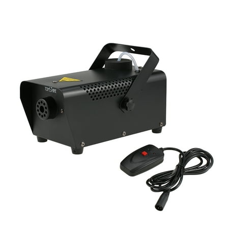 Tomshine Portable Fog Smoke Machine with Wired Remote Control Total Power 400W for Halloween Wedding Function Home Party Club Pub