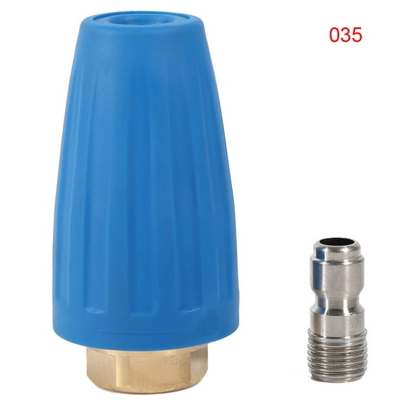 1/4" Quick Connect High Pressure Washer Cleaner Accessory Spray Turbo Nozzle 3000PSI 3.5