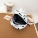 thumbnail image 2 of Mujeres de gran capacidad Fashionalbe Simple Commuter bolso mochila coreana (blanco) Ndcxsfigh Para Estrenar, 2 of 6