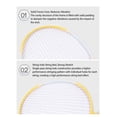 thumbnail image 4 of Juego de Bádminton para 2 Jugadores, Raquestas de Bádminton de Aleacino de Hierro de Baja Vibracia, 4 of 7