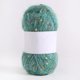 thumbnail image 1 of Xiao Hua Hilo de mohair de 200 g con puntos de colores, hilo suave para tejer a mano, crochet, para bufandas, chales y manualidades, color verde lago., 1 of 4