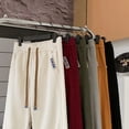 thumbnail image 2 of Pantalones deportivos cómodos y relajados para hombres y mujeres, pantalones de chándal de cintura elástica con cordón, opciones multicolores, 2 of 5