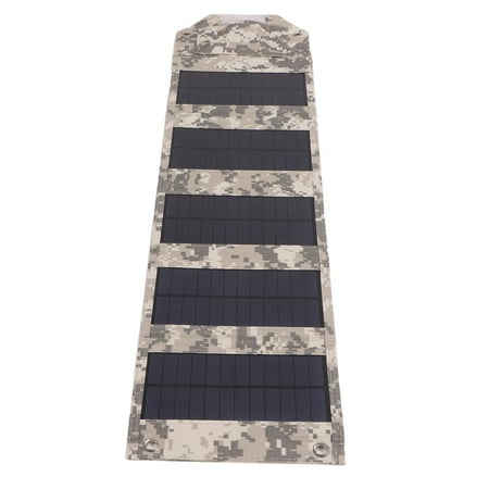 

2024 21W Solar Charger 5V 3A Max Portable Foldable Solar Panel Charger for Camping IP67 Waterproof ETFE Power Emergency Panel SPB5Z B Camouflage
