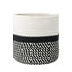 thumbnail image 1 of Wosthever Cesta de almacenamiento de algodón elegante boca ancha reemplazo hogar sala de estar artículos de tocador contenedor cosmético Jardín y Patio Tipo 2 20 centímetros Wosthever HA084524-04, 1 of 6