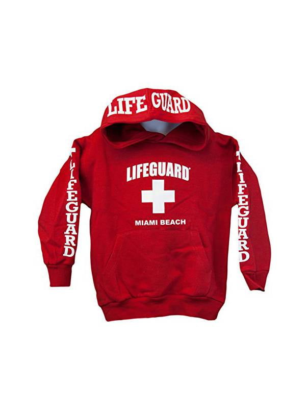 LIFEGUARD Officially Licensed First Quality Youth Kids Hooded Pullover Sweats... 