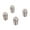 40 degrees, variant on 4Pcs Efficient Sprayed Nozzles for Sweeper and Sanitation Equipment Offering Corrosions Resistance and Water Conservation